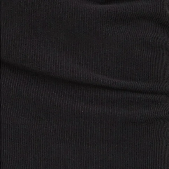 NWT Reformation Women's Eden Corduroy Black Wide-Leg Pants Sz 28 MSRP:$198 - Picture 3 of 8